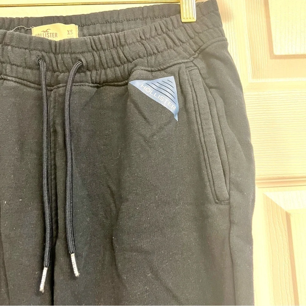 HOLLISTER Colorblock navy Logo Fleece Jogger men’s size XS